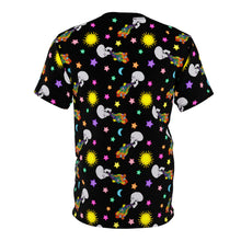 Load image into Gallery viewer, Rainbow Smoke Skull All Over Shirt
