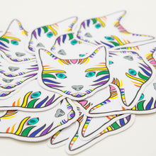 Load image into Gallery viewer, Pride Cat Sticker
