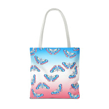 Load image into Gallery viewer, Trans Pride Moth Tote Bag
