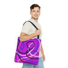 Load image into Gallery viewer, Abstract Genderfluid Pride Tote Bag
