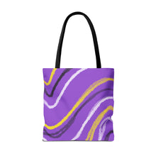 Load image into Gallery viewer, Abstract Nonbinary Pride Tote Bag
