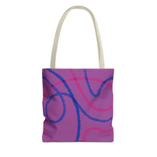 Load image into Gallery viewer, Abstract Bisexual Pride Tote Bag
