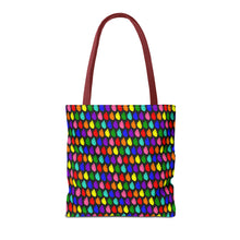 Load image into Gallery viewer, Anatomical Retro Pride Hearts Tote Bag
