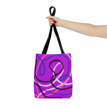 Load image into Gallery viewer, Abstract Genderfluid Pride Tote Bag
