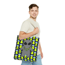 Load image into Gallery viewer, Alien Bandana Buddy Tote Bag
