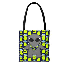 Load image into Gallery viewer, Alien Bandana Buddy Tote Bag
