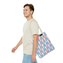 Load image into Gallery viewer, Trans Pride Skull Tote Bag
