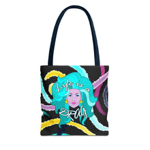 Load image into Gallery viewer, Life Is A Drag Tote Bag
