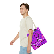 Load image into Gallery viewer, Abstract Genderfluid Pride Tote Bag
