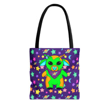 Load image into Gallery viewer, Alien Cow Tote Bag

