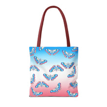 Load image into Gallery viewer, Trans Pride Moth Tote Bag
