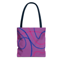 Load image into Gallery viewer, Abstract Bisexual Pride Tote Bag
