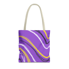 Load image into Gallery viewer, Abstract Nonbinary Pride Tote Bag
