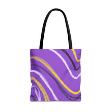 Load image into Gallery viewer, Abstract Nonbinary Pride Tote Bag

