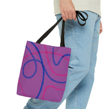 Load image into Gallery viewer, Abstract Bisexual Pride Tote Bag
