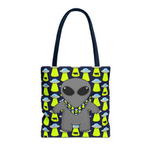 Load image into Gallery viewer, Alien Bandana Buddy Tote Bag
