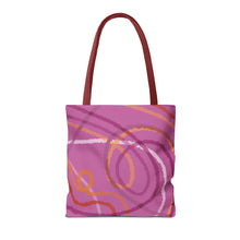 Load image into Gallery viewer, Abstract Lesbian Pride Tote Bag
