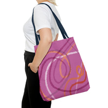 Load image into Gallery viewer, Abstract Lesbian Pride Tote Bag
