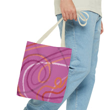 Load image into Gallery viewer, Abstract Lesbian Pride Tote Bag
