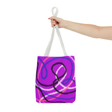 Load image into Gallery viewer, Abstract Genderfluid Pride Tote Bag
