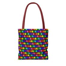 Load image into Gallery viewer, Anatomical Retro Pride Hearts Tote Bag
