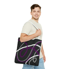 Load image into Gallery viewer, Abstract Ace/Demi PrideTote Bag
