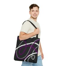 Load image into Gallery viewer, Abstract Ace/Demi PrideTote Bag
