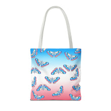 Load image into Gallery viewer, Trans Pride Moth Tote Bag
