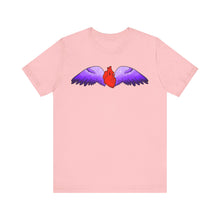 Load image into Gallery viewer, Flying Heart - Unisex Jersey Short Sleeve Tee
