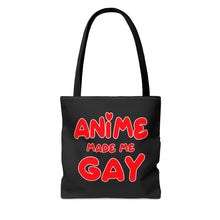 Load image into Gallery viewer, Anime Made Me Gaye Tote Bag
