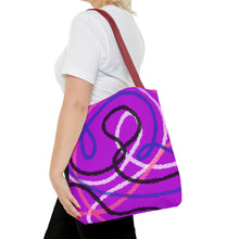 Load image into Gallery viewer, Abstract Genderfluid Pride Tote Bag
