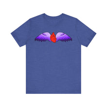 Load image into Gallery viewer, Flying Heart - Unisex Jersey Short Sleeve Tee
