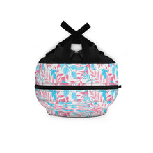 Load image into Gallery viewer, Trans Pride Floral Backpack
