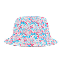 Load image into Gallery viewer, Trans Pride Floral Bucket Hat
