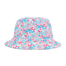 Load image into Gallery viewer, Trans Pride Floral Bucket Hat
