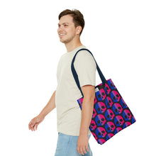 Load image into Gallery viewer, Bisexual Pride Skull Tote Bag
