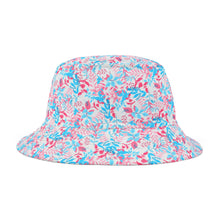 Load image into Gallery viewer, Trans Pride Floral Bucket Hat
