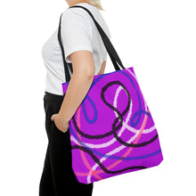 Load image into Gallery viewer, Abstract Genderfluid Pride Tote Bag
