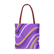 Load image into Gallery viewer, Abstract Nonbinary Pride Tote Bag
