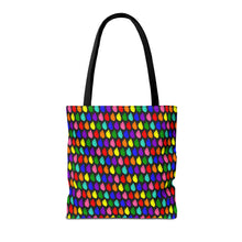 Load image into Gallery viewer, Anatomical Retro Pride Hearts Tote Bag
