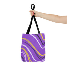 Load image into Gallery viewer, Abstract Nonbinary Pride Tote Bag
