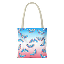 Load image into Gallery viewer, Trans Pride Moth Tote Bag
