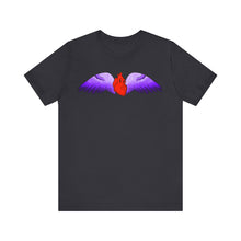 Load image into Gallery viewer, Flying Heart - Unisex Jersey Short Sleeve Tee
