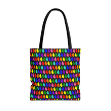 Load image into Gallery viewer, Anatomical Retro Pride Hearts Tote Bag
