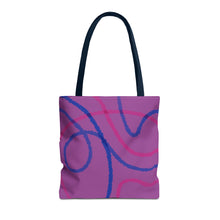 Load image into Gallery viewer, Abstract Bisexual Pride Tote Bag
