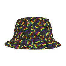 Load image into Gallery viewer, Rainbow Dice Bucket Hat
