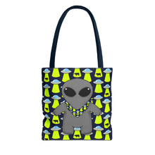 Load image into Gallery viewer, Alien Bandana Buddy Tote Bag
