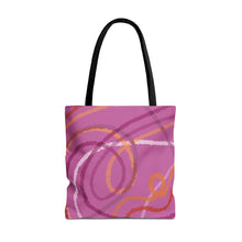 Load image into Gallery viewer, Abstract Lesbian Pride Tote Bag
