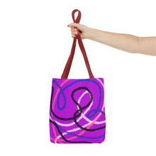 Load image into Gallery viewer, Abstract Genderfluid Pride Tote Bag
