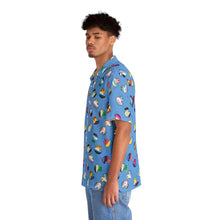 Load image into Gallery viewer, Pride Duckies Short Sleeve Button Up Shirt
